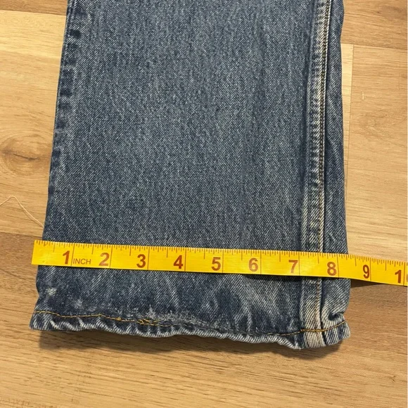 Vintage Levis 501 xx button fly jeans USA Men’s 35x30 perfectly distressed - Picture 16 of 16